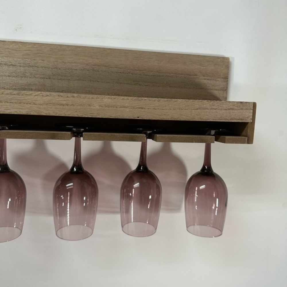 True Living Wine Rack. New in box. Box is damaged - Picture 2 of 8